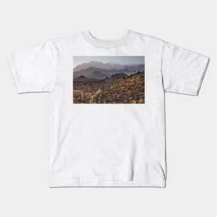 Baja California Mountain Ranges Kids T-Shirt